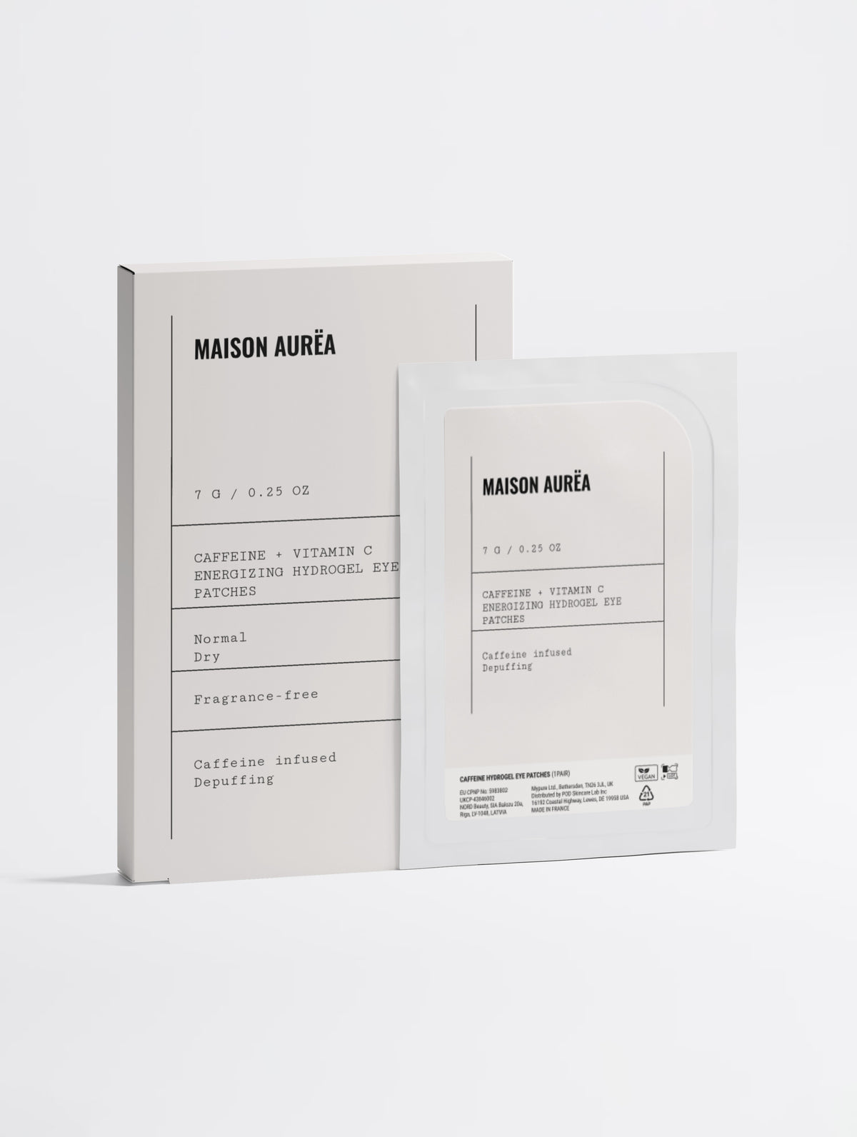 Caffeine + Vitamin C Energizing Hydrogel Eye Patches